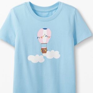 Girl’s 6-7 Tee Hanna Anderson Balloon graphic NWT